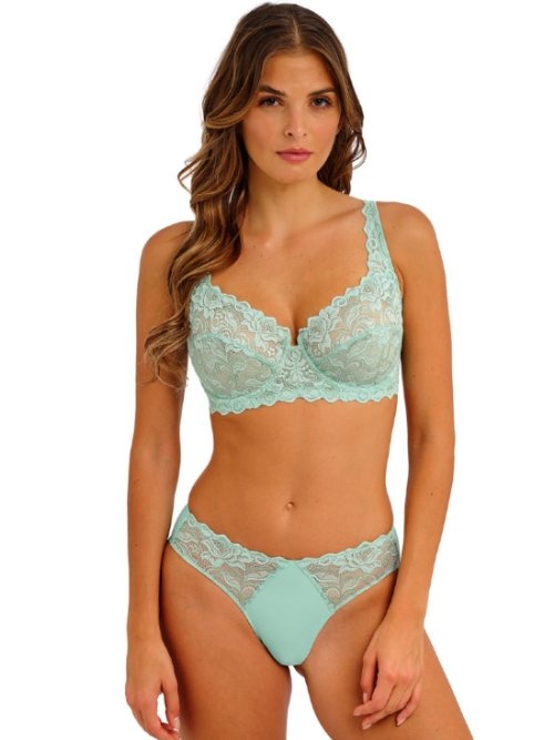 Wacoal Lingerie Eglantine blue padded bra