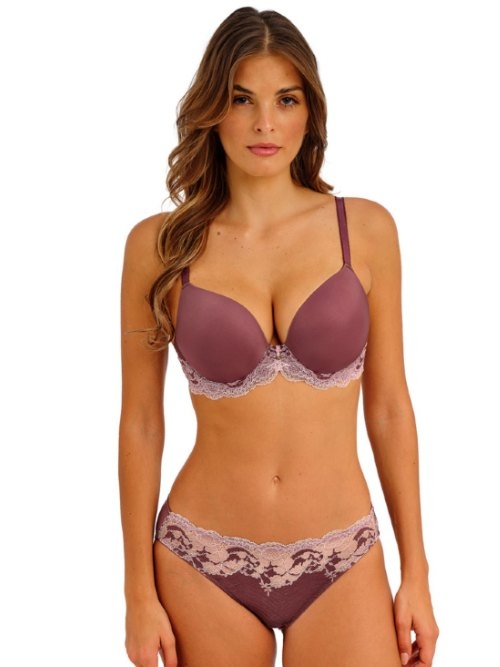 Wacoal Lingerie Modern Affair brown/pink padded bra