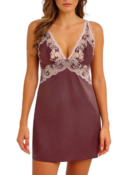 Wacoal Lingerie Modern Affair brown/pink slipdress