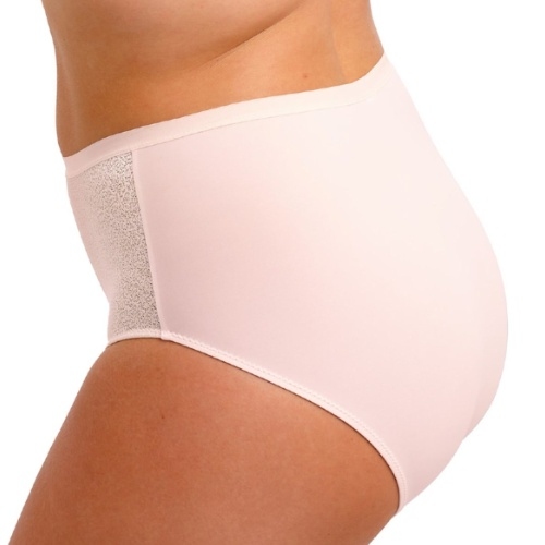 Fantasy Lingerie Demure pink high waist brief
