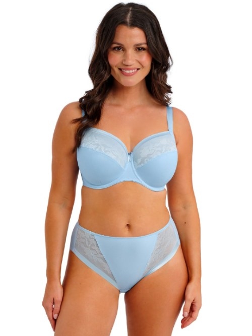 Fantasy Lingerie Illusion blue non-padded bra