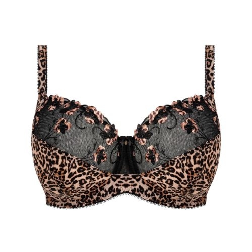 Fantasy Lingerie Talia animal print non-padded bra