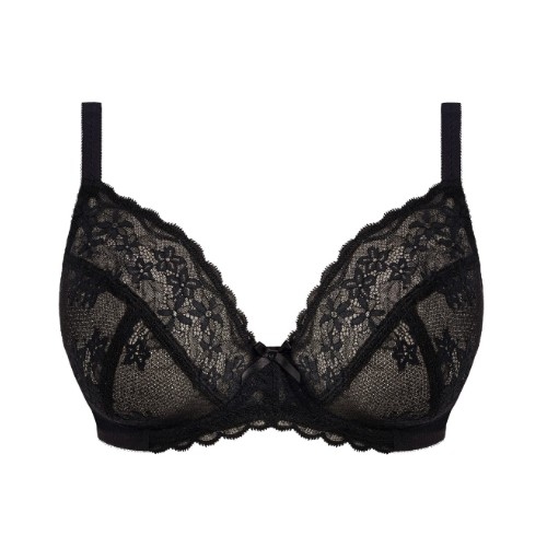 Freya Quinn black padded bra