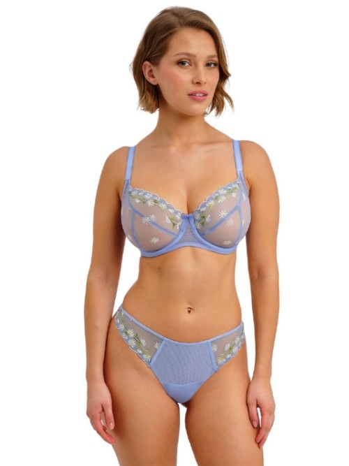 Freya Entwined blue padded bra