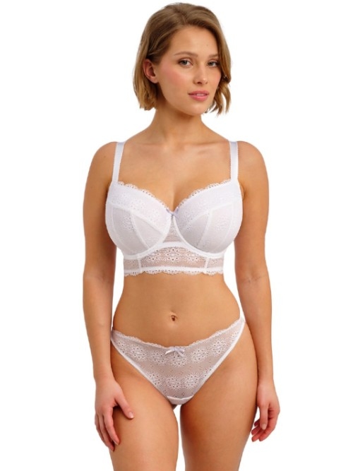 Freya Posie white padded bra