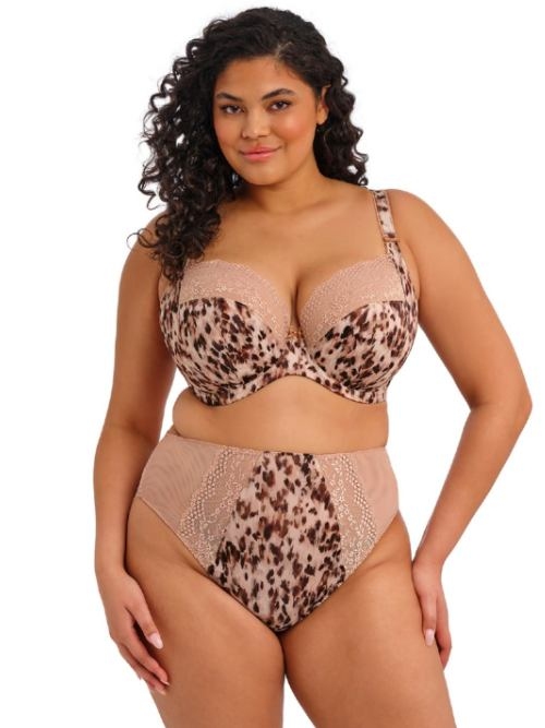 Elomi Lucie animal print non-padded bra