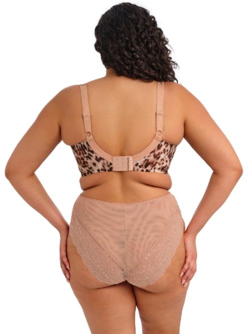 Elomi Lucie animal print non-padded bra
