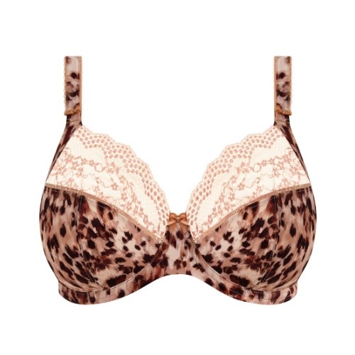 Elomi Lucie animal print non-padded bra