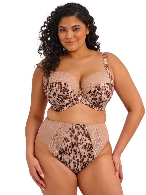 Elomi Lucie animal print high waist brief