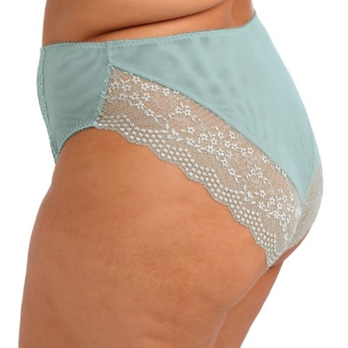 Elomi Lucie green high waist brief