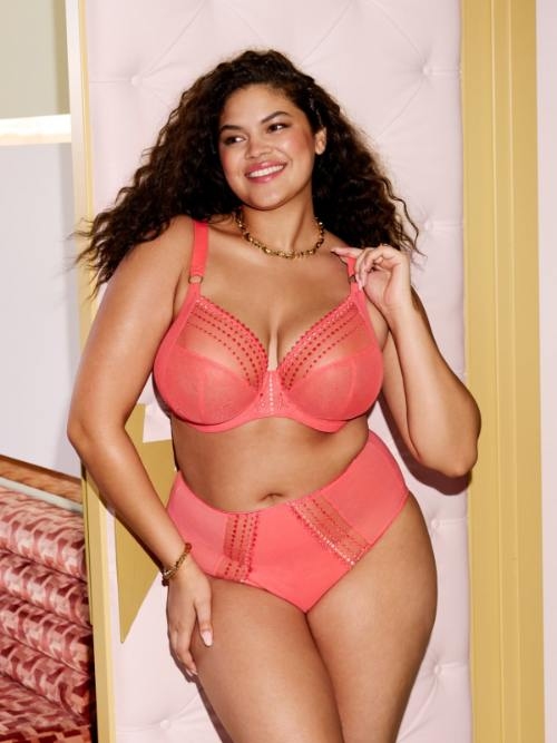 Elomi Matilda red high waist brief