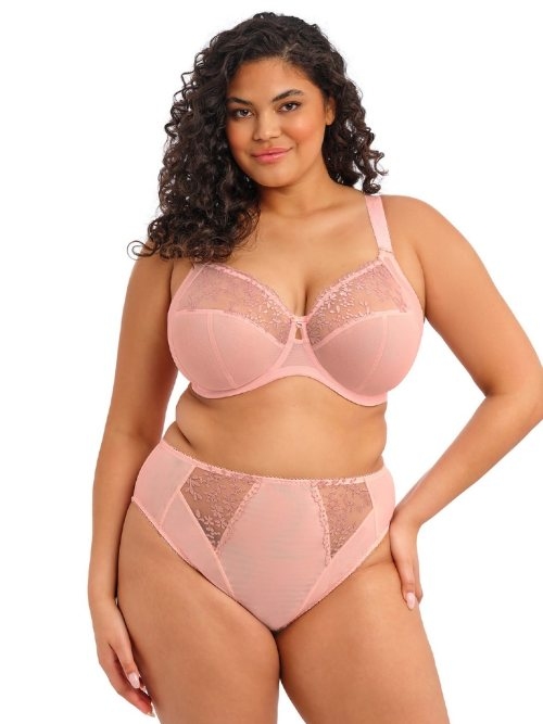 Elomi Zarla pink high waist brief