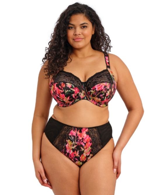 Elomi Morgan black high waist brief