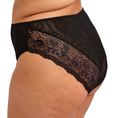 Elomi Morgan black high waist brief