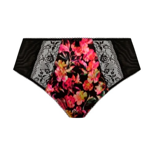 Elomi Morgan black high waist brief