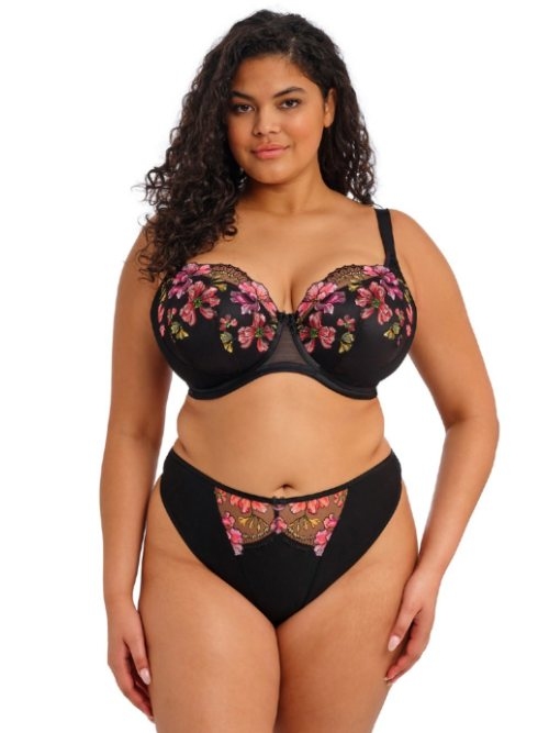 Elomi Teagan black padded bra