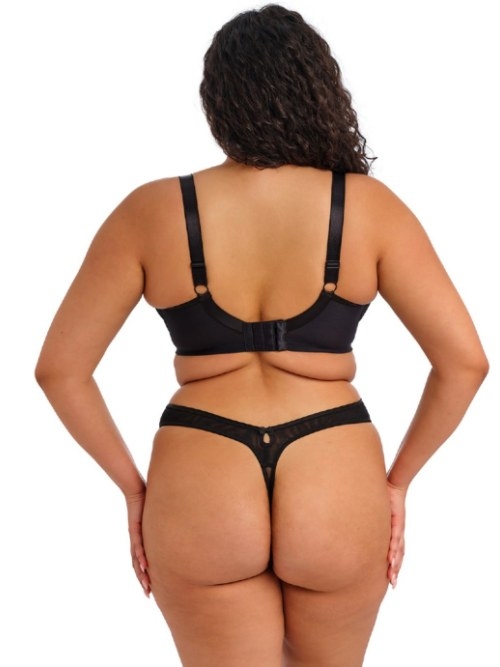 Elomi Teagan black thong