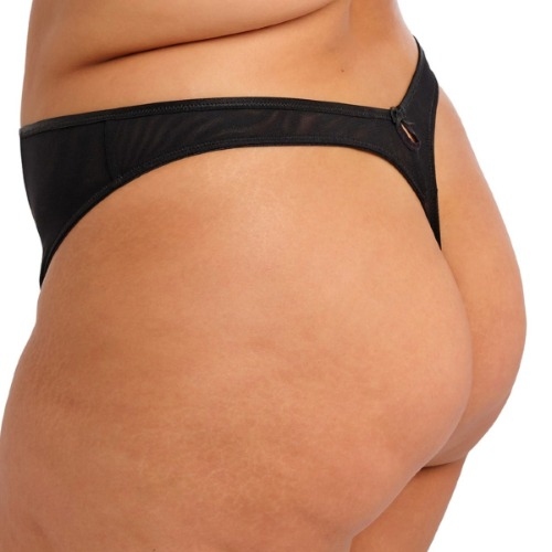 Elomi Teagan black thong