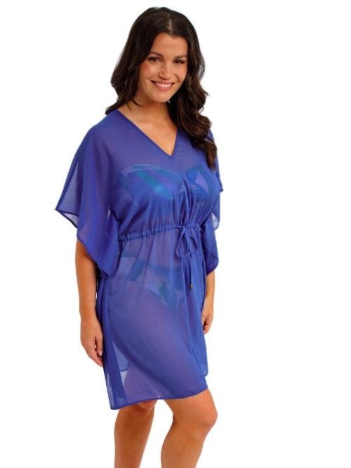 Fantasy Swim Nauru blue kaftan