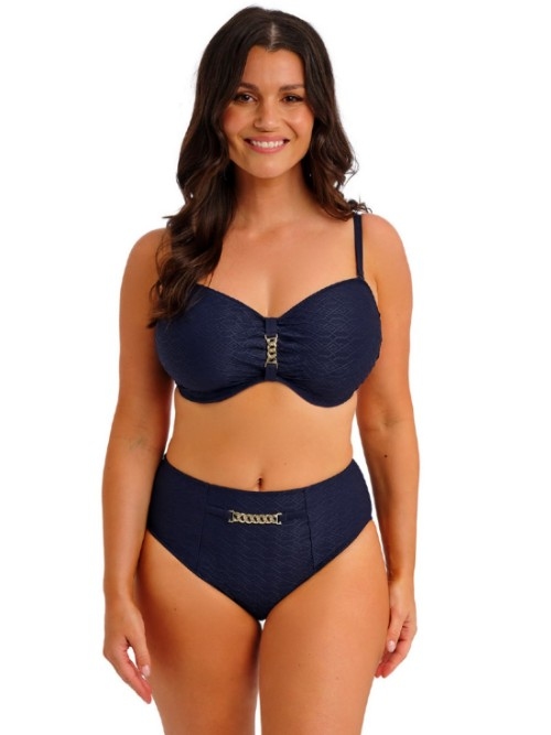 Fantasy Swim Azores navy blue padded bikini bra