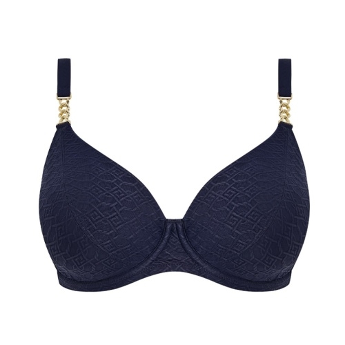 Fantasy Swim Azores navy blue padded bikini bra