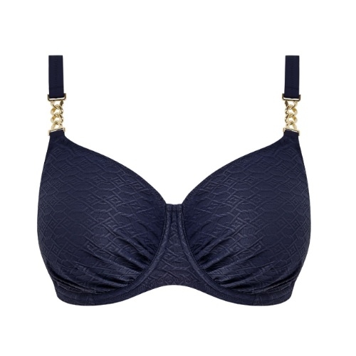 Fantasy Swim Azores navy blue padded bikini bra