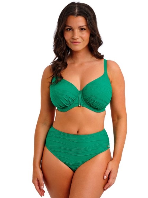 Fantasy Swim Beach Waves green padded bikini bra