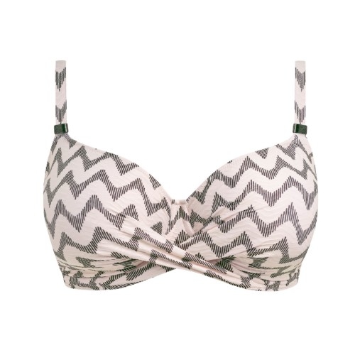 Fantasy Swim Vanuata white/black soft-cup bikini bra