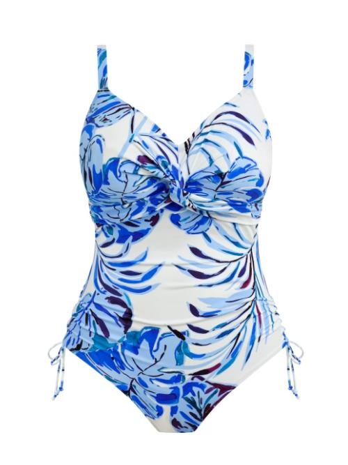 Fantasy Swim Kefalonia white/blue bathingsuit