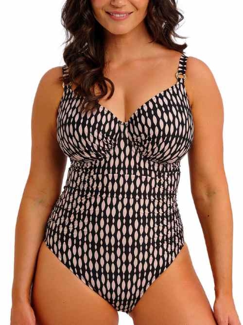 Fantasy Swim Shell Bay black bathingsuit