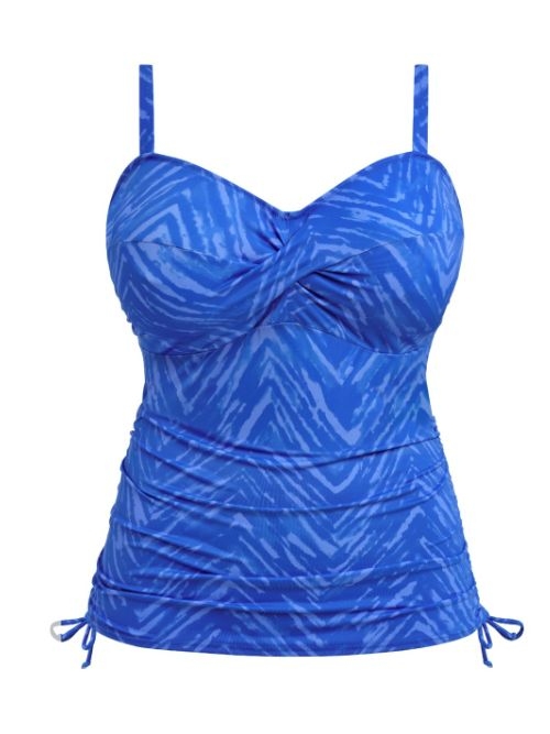 Fantasy Swim Punta Mita blue tankini top