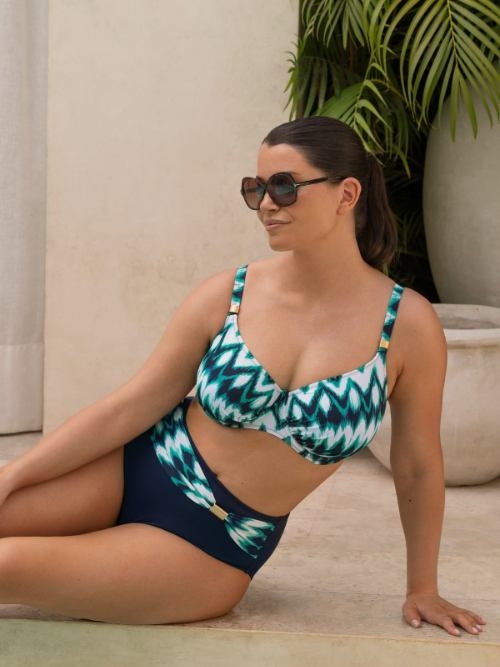 Fantasy Swim Sabana aqua soft-cup bikini bra