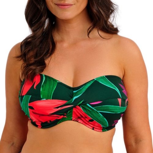 Fantasy Swim Pichola green padded bikini bra