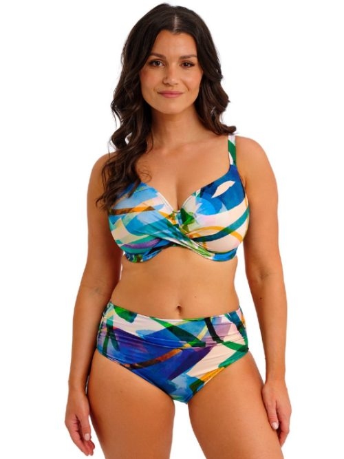 Fantasy Swim Molokai Shores blue soft-cup bikini bra