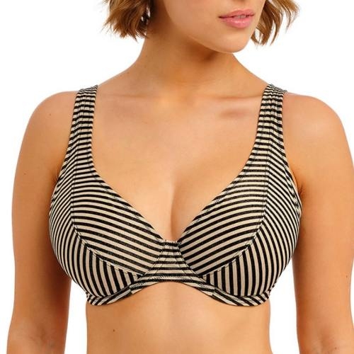 Freya Swim Arizona Wave black/ivory padded bikini bra