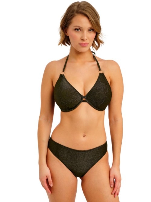 Freya Swim Arizona Wave black soft-cup bikini bra
