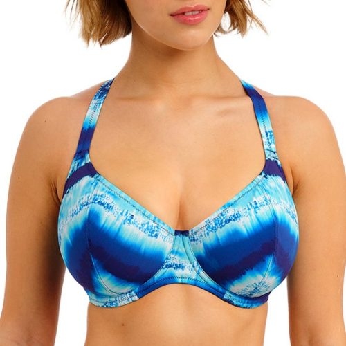 Freya Swim Cadiz Coast blue padded bikini bra
