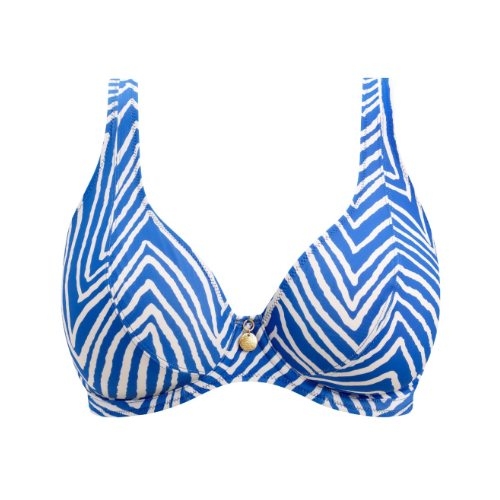 Freya Swim Fiji Falls blue/white padded bikini bra