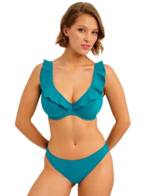 Freya Swim Jewel Cove aqua soft-cup bikini bra