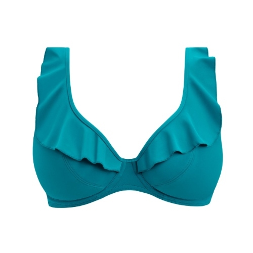 Freya Swim Jewel Cove aqua soft-cup bikini bra