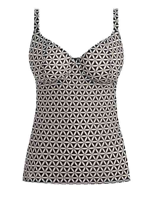 Freya Swim Koh Tao black/white padded bikini bra