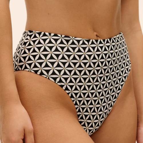 Freya Swim Koh Tao black/white bikini brief