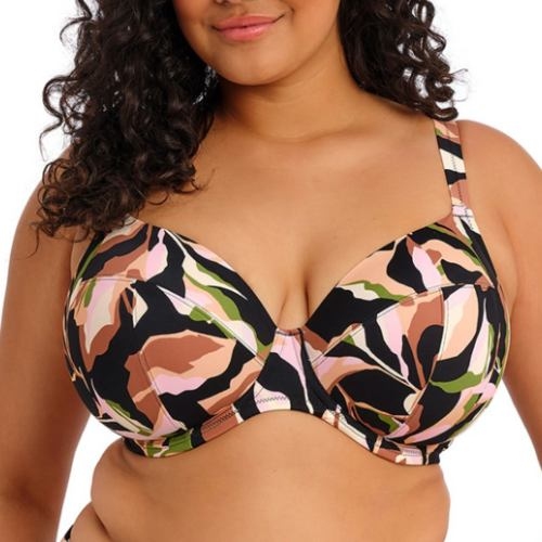 Elomi Swim Ocean Avenue black padded bikini bra