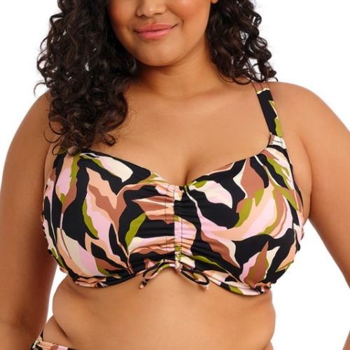 Elomi Swim Ocean Avenue black padded bikini bra
