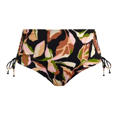 Elomi Swim Ocean Avenue black bikini brief