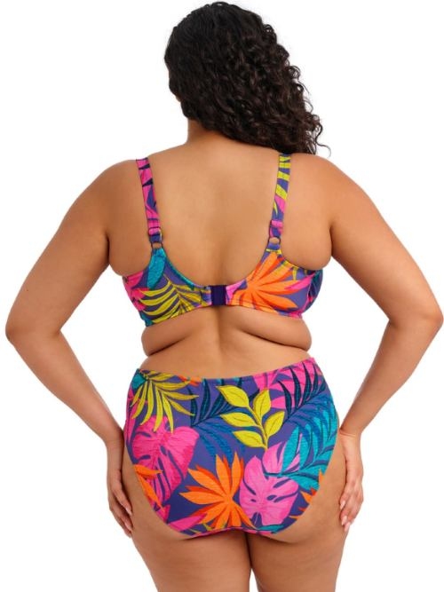 Elomi Swim Porto Rafti blue soft-cup bikini bra