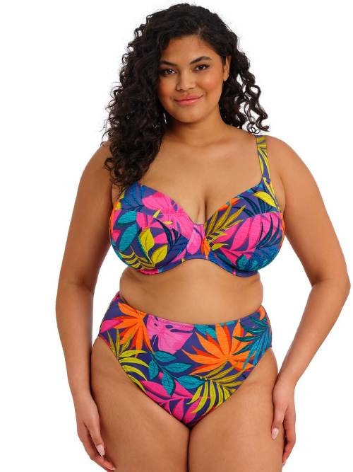 Elomi Swim Porto Rafti blue bikini brief