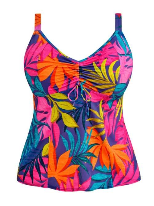 Elomi Swim Porto Rafti blue tankini top