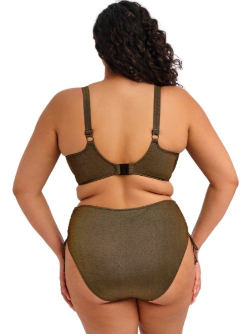 Elomi Swim Sunset Shimmer gold bikini brief