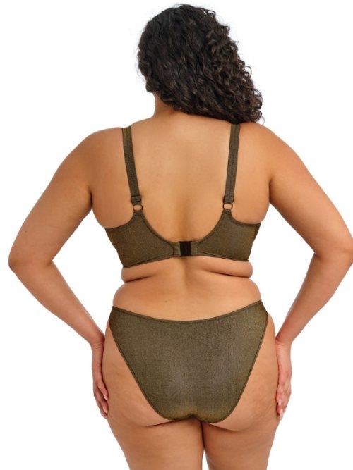 Elomi Swim Sunset Shimmer gold bikini brief